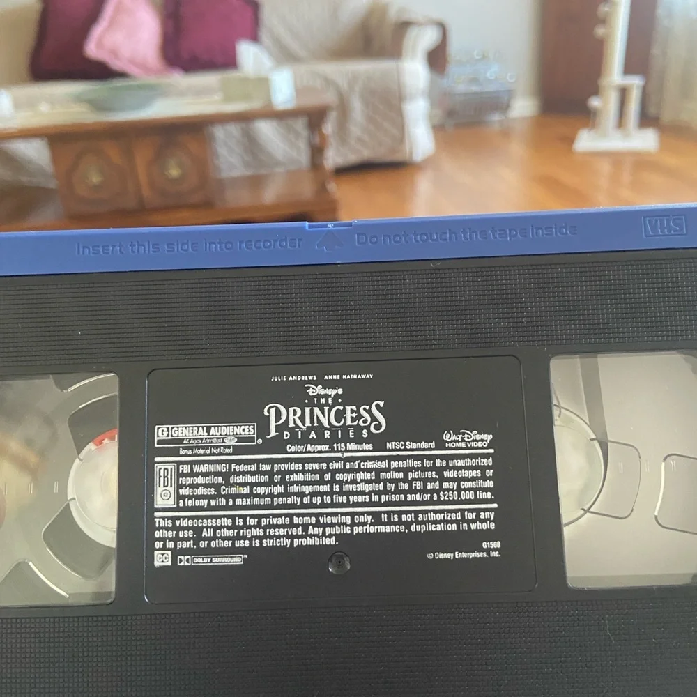 Disney The Princess Diaries VHS Tape